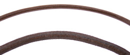 Round Leather Belting 6mm (per metre) 59136