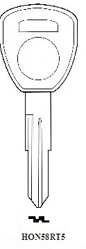 Hook 2600: Transponder HON58RT5 - Keys/Transponder Pods