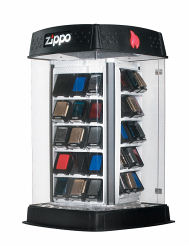 Zippo Revolving Display Stand 142717 (60 Lighters) 60001223