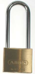 Abus 65 40mm Long Shackle Padlocks Keyed Alike - Locks & Security Products/Padlocks & Hasps