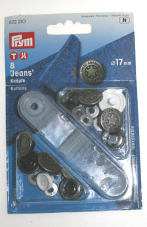 Jeans Buttons Prym (card of 8) - Shoe Repair Products/Fittings