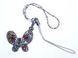 Mobile Phone Charm 1203 Butterfly - Engravable & Gifts/Gifts