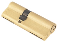 Sterling Double Euro Cylinder Lock Brass
