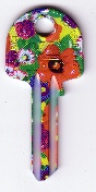 KL Fun Keys Flowers UL1 Hook 2761 - Keys/Fun Keys