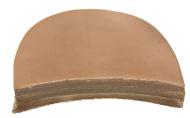 Heel Blocks Leather 15mm (pair) Premium Quality leather