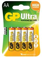 GP Ultra AA Batteries (Card 4) LR6