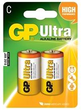 GP Ultra C Batteries (Card 2) LR14 - Watch Accessories & Batteries/GP Ultra Batteries