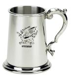 483MB1PT - Stamped Welsh Dragon Tankard 1 Pint - Engravable & Gifts/Tankards