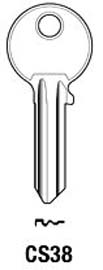 CS38 Hook 1822 - Keys/Cylinder Keys- Specialist