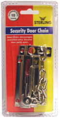 DCC100 Door Chain Chrome Plate - Locks & Security Products/Security Locks