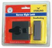 NLG201 Grey Nightlatch - Locks & Security Products/Rim Cylinder Locks