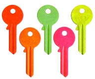 Hook 2847: Fluorescent UL2 Keys F073 - Keys/Fun Keys