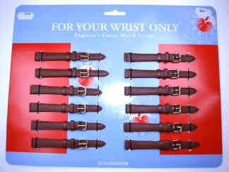 Watch Straps Tan 501 (F.Y.W.O) (Card 12) - Watch Accessories & Batteries/Lithium Batteries
