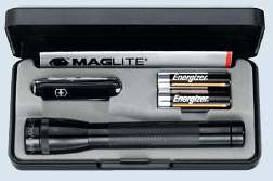 Maglite AA with Classic Knife Gift Set