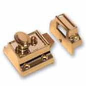 NLS202 Night Latch Brass Narrow Traditional - Locks & Security Products/Security Locks