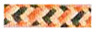 Climbing Boot Laces Loose No14 Orange/ Black/ Green Laces 150cm (per pair)