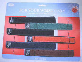 Card (12) Extreme Watch Straps Velcro 411