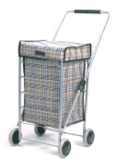 6963 Shopping Trolley 4 Wheel cage - Leather Goods & Bags/Shopping Trolleys