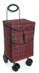 6964 Shopping Trolley 4 Wheel (swivel wheels) - Leather Goods & Bags/Shopping Trolleys