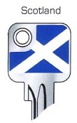 Hook 2738: JMA Flag Keys Scotland U6D