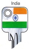 Hook 2724: JMA Flag Keys India U6D
