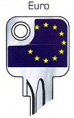 Hook 2719: JMA Flag Euro U6D - Keys/Fun Keys