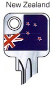 Hook 2731: JMA Flag Keys New Zealand U6D - Keys/Fun Keys