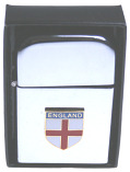Lighter England Badge - Engravable & Gifts/Gifts
