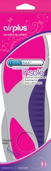 Cool Max Airplus Insoles Ladies - Shoe Care Products/Air Plus Gel Products