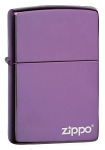 Zippo 24747ZL Purple Polished with Logo