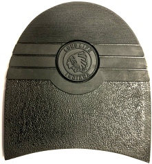 .Indiana 955 7mm Sepia Rubber Heels (10 pair) - Shoe Repair Materials/Heels-Mens