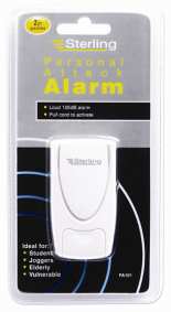 PA101 Personal Attack Alarm - Locks & Security Products/Key Safes