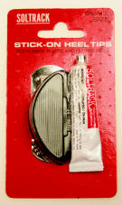 Soltrack Stick On DIY Heel Tips (1pair pack) - Shoe Repair Materials/Heels-Mens