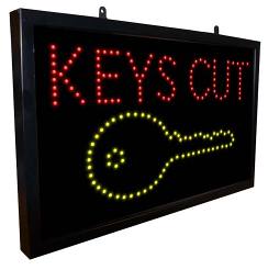 Key Cutting LED Sign LA061 - Key Accessories/Key Boards