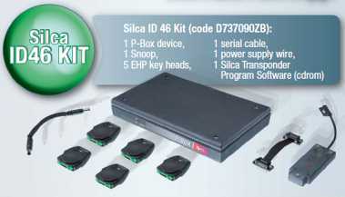 Silca ID46 Kit - Key Machines/Transponder Machines