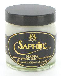 Saphir Nappa Balm Renovator 100ml Jar Medaille dOr 1925 Paris - Shoe Care Products/Saphir