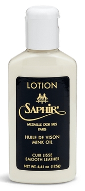 Saphir Shoe Lotion Leather Balm 125ml Medaille dOr 1925 Paris REF 1093 - Shoe Care Products/Medaille dOr 1925 Paris