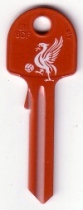 Hook 3231: S422LIV Liverpool Fun Keys UL2 Football keys - Keys/Licenced Fun Keys