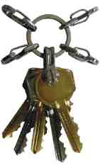 TU245 Key Ring System - Engravable & Gifts/T.R.U.E. Utility Products