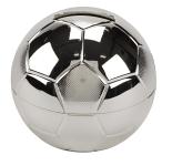 R9306 Large Football Money Bank Silver Plated