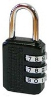 Tri-Circle Combination Padlock 30mm - Locks & Security Products/Padlocks & Hasps