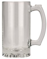 R1001 Plain Glass 500ml Tankard - Engravable & Gifts/Glassware