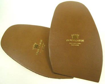 Sovereign Gold (Italian) 3.5mm Size 13 Leather 1/2 Soles (5pair) - Shoe Repair Materials/Leather Soles