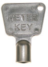 Hook: 5403 Meter Box Key Black Plastic - Keys/Precut Keys