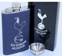 Football Colour Flask Tottenham TOT660 - Engravable & Gifts/Flasks