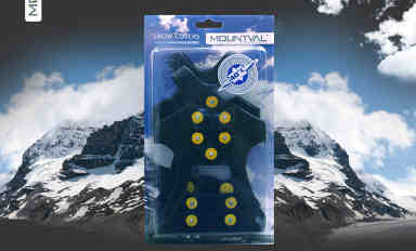 Mountval Snow Covers (Snow & Ice Grips) - Shoe Care Products/Shoe Trees & Stretchers