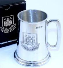 WH300 West Ham Tankard Pewter - Engravable & Gifts/Tankards