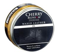 Cherry Blossom Waxed Leather Oil 100ml Jar