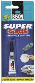 Bison Liquid Super Glue 3g (retail size) - Shoe Repair Products/Adhesives & Finishes