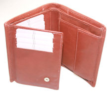 1046 Brown Wallet London Leather - Leather Goods & Bags/Wallets & Small Leather Goods